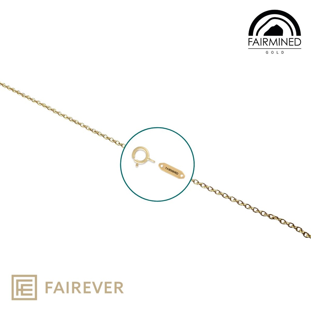Fairmined Gold - 585 ‰ Yellow Gold - Finished Chains with Clasp