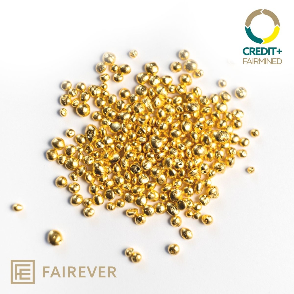 Recycled Gold Credit+ Fairmined - 999.9 ‰ - 24 kt