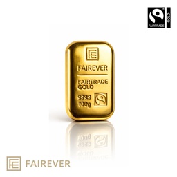 [mAuFta999003] Fairtrade Goldbarren 999.9 ‰ 24 kt - 100 g Gussbarren