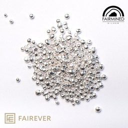 [mAgFma999001] Silver Grain - 999.5 ‰ Fairmined Silver