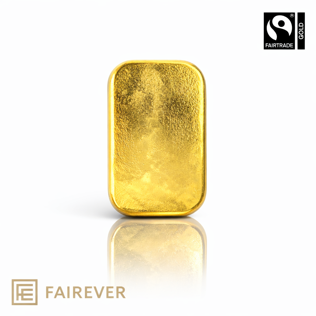 Fairtrade Gold Bar 999.9 ‰ 24 kt - 100 g Cast Bar