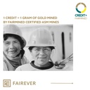 Recycled Gold Credit+ Fairmined - 999.9 ‰ - 24 kt