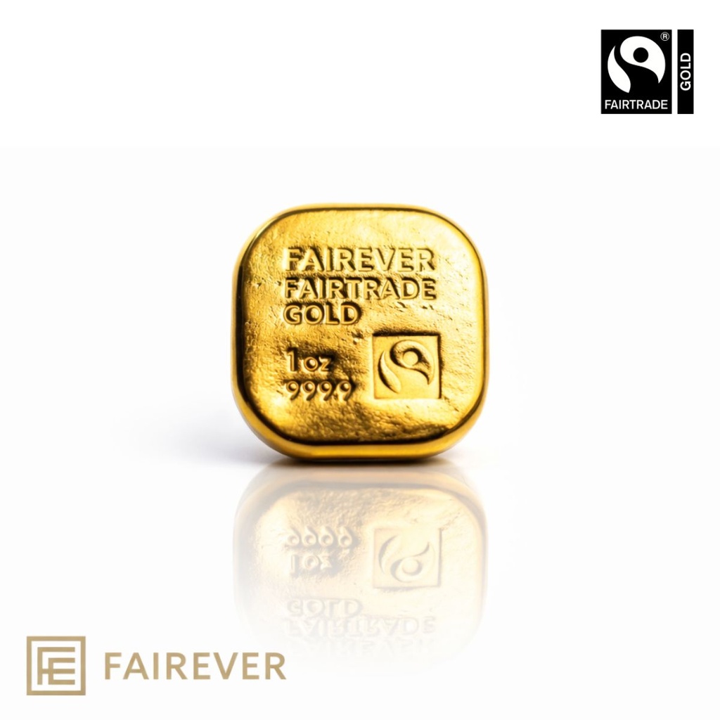 Fairtrade Gold Bar 999.9 ‰ 24 kt - 1 oz 31.1 g Cast Bar