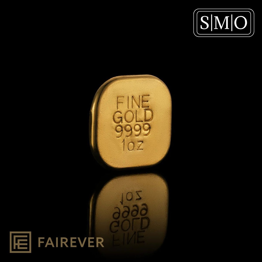 SMO Gold Bar 999.9 ‰ 24 kt - 1 oz 31.1 g Cast Bar