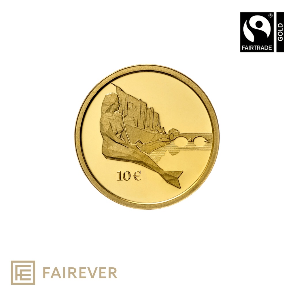 Fairtrade Gold Coin 999.9 ‰ 24 kt - 1/10 oz - Melusina - 2. Choice