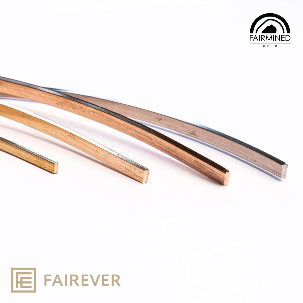 Golddraht - 750 ‰ (18 kt) Fairmined Gold (weiß)