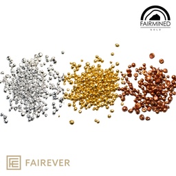 Fairmined Gold - Diverse Alloys - Casting Pieces