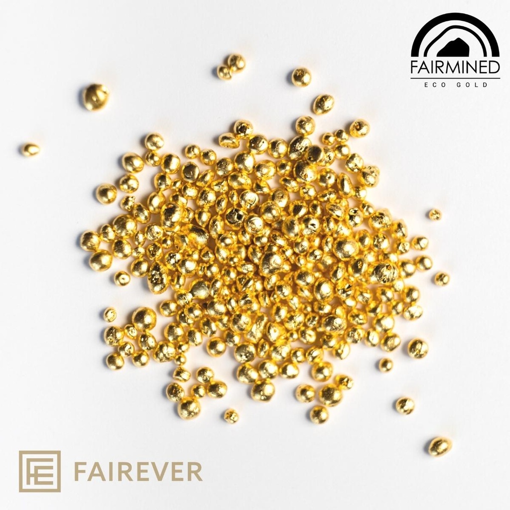[mAuFmEca999001] Fairmined Eco Gold Granalien - 999.9 ‰ - 24 kt