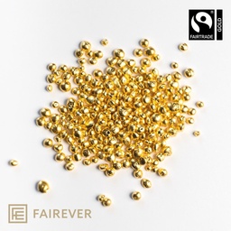 [mAuFta999001] Fairtrade Gold Granalien - 999.9 ‰ - 24 kt