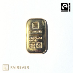 [22210971004] Fairtrade Gold Bar 999.9 ‰ 24 kt - 100 g Cast Bar