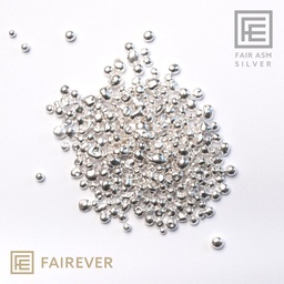 [mAgFrAsa999001] Fairever ASM Silber Granalien - 999,9 ‰ Feinsilber
