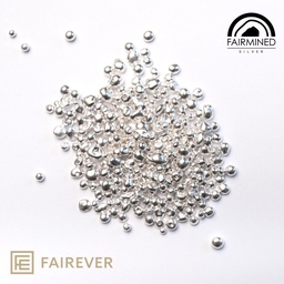 [11109991001] Fairmined Silber - 999,5 ‰ Feinsilber - Granalien